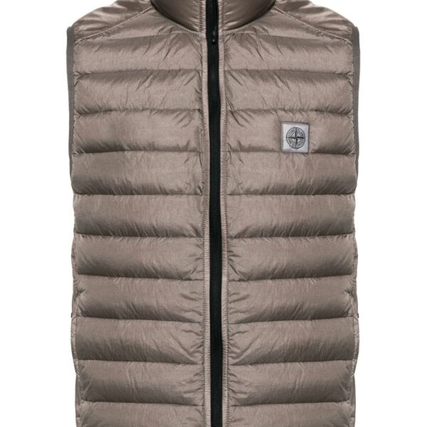 Stone Island  Compass-patch padded gilet