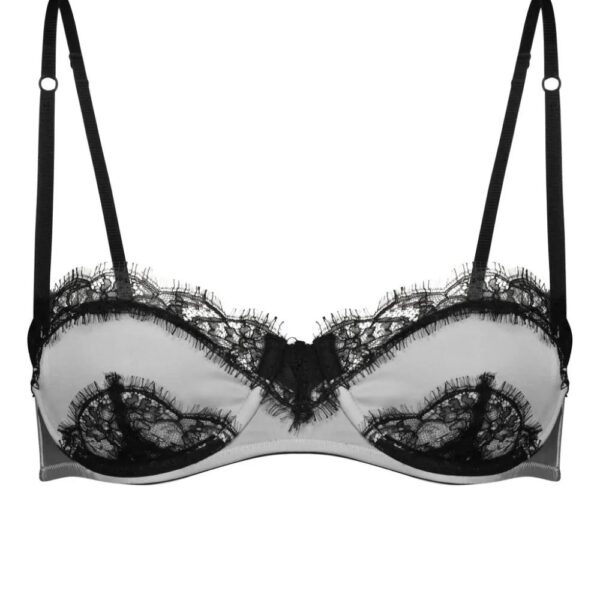 Kiki de Montparnasse  lace-trim balconette bra
