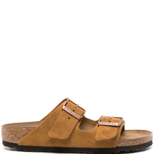 Birkenstock Arizona suede flat sandals