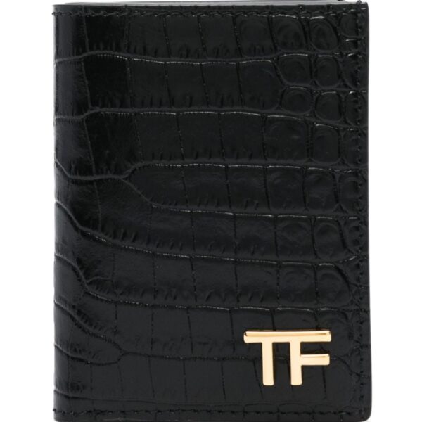 TOM FORD bi-fold leather cardholder