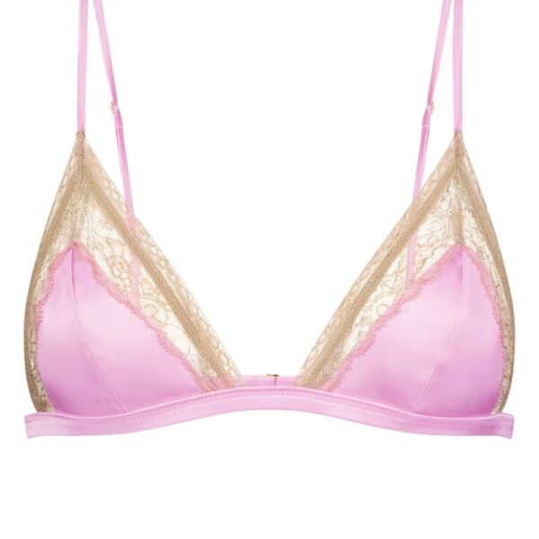 Kiki de Montparnasse  Tiered lace-trim bra