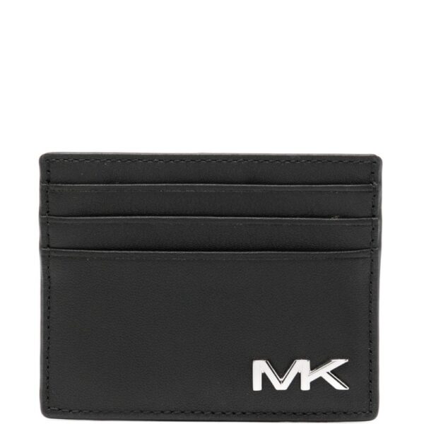 Michael Kors logo-plaque cardholder