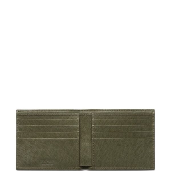Prada Saffiano leather bi-fold wallet