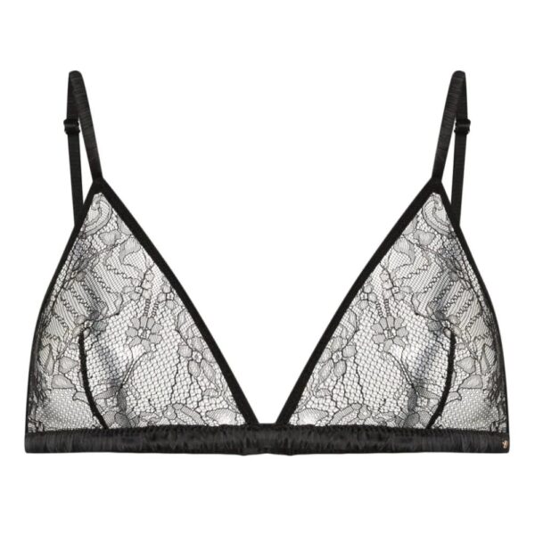 ANINE BING  Maddy lace triangle bra