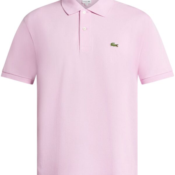 Lacoste logo-embroidered cotton polo shirt