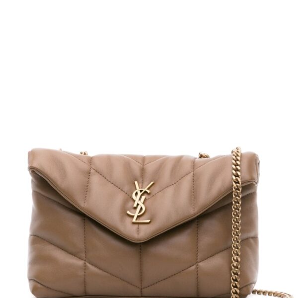 Saint Laurent small Puffer leather shoulder bag