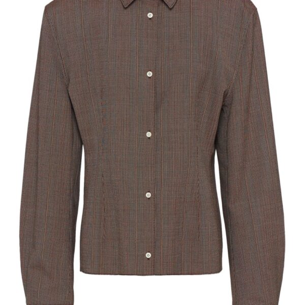 Prada  single-breasted pinstripe jacket