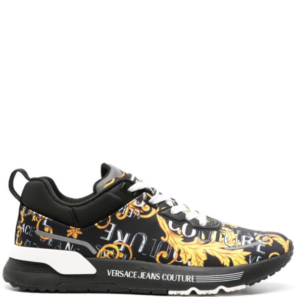 Versace Jeans Couture Barocco-print panelled sneakers