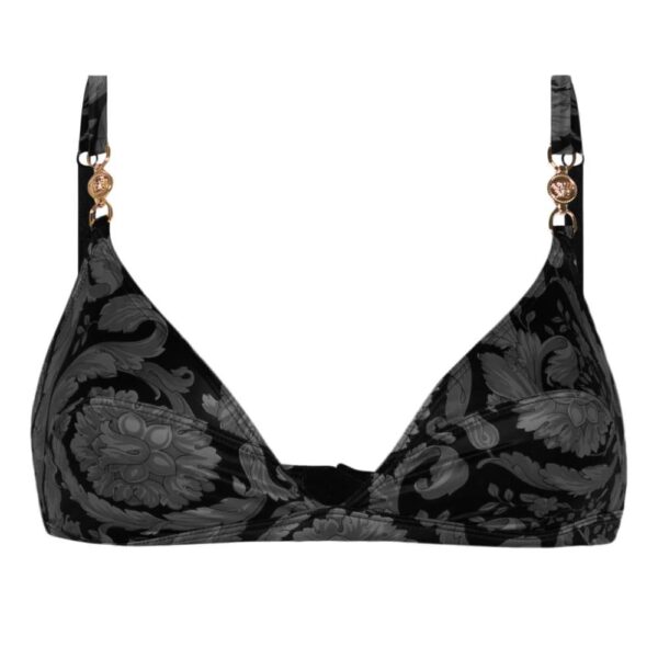 Versace  Barocco-print Medusa-motif bra