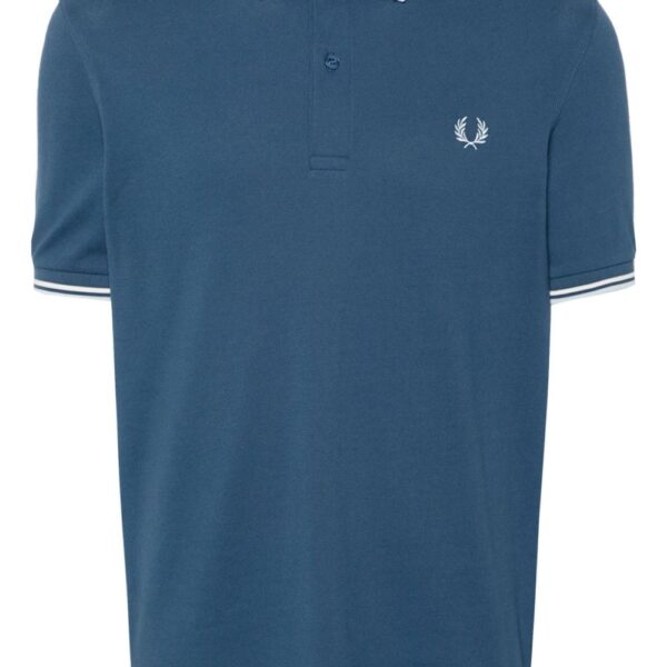 Fred Perry logo-embroidered cotton polo shirt