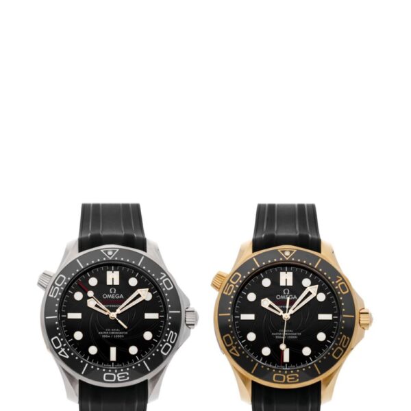 OMEGA pre-owned Seamaster Diver James Bond Limited Edition 42mm (set of two)