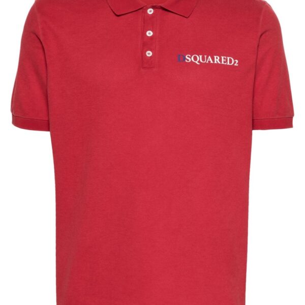 Dsquared2 piqué cotton polo shirt
