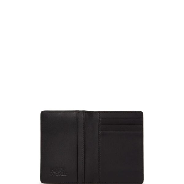 Karl Lagerfeld K/Loom leather card holder