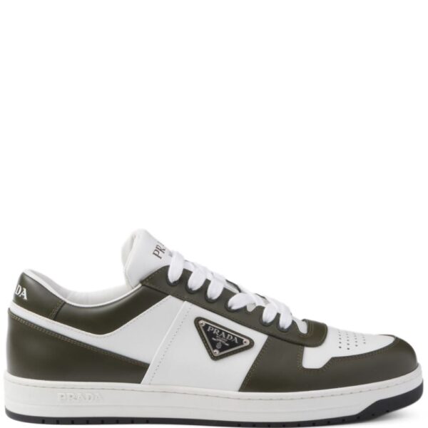 Prada Downtown colour-block leather sneakers