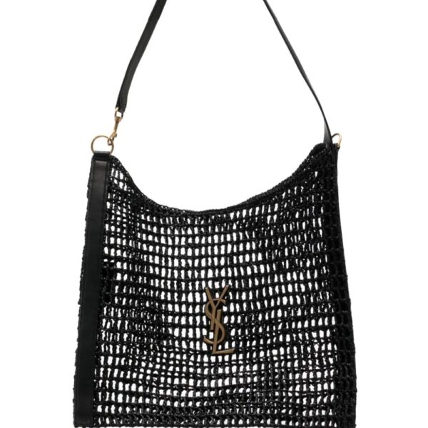 Saint Laurent Oxalis macramé shoulder bag