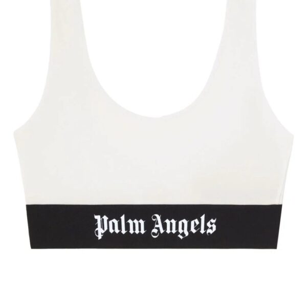 Palm Angels  logo-underband two-tone bra