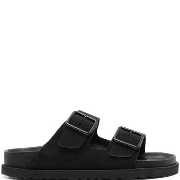 Birkenstock Arizona suede slides