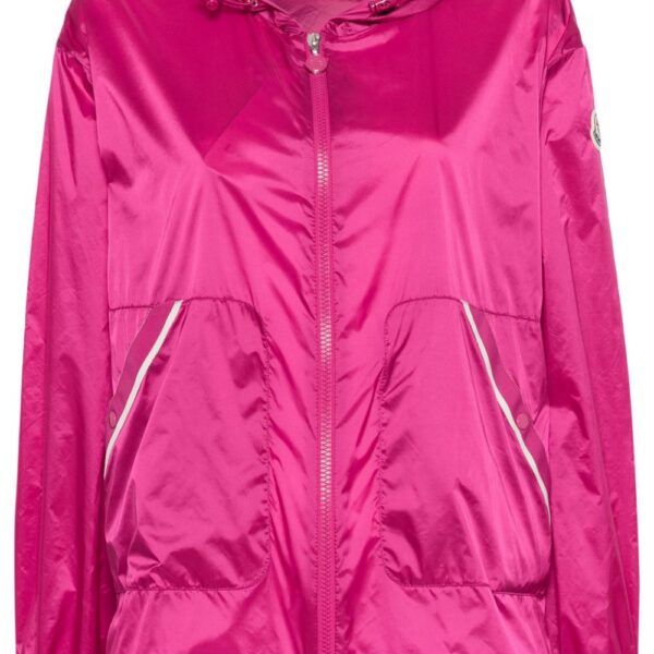 Moncler  logo-appliqué hooded jacket