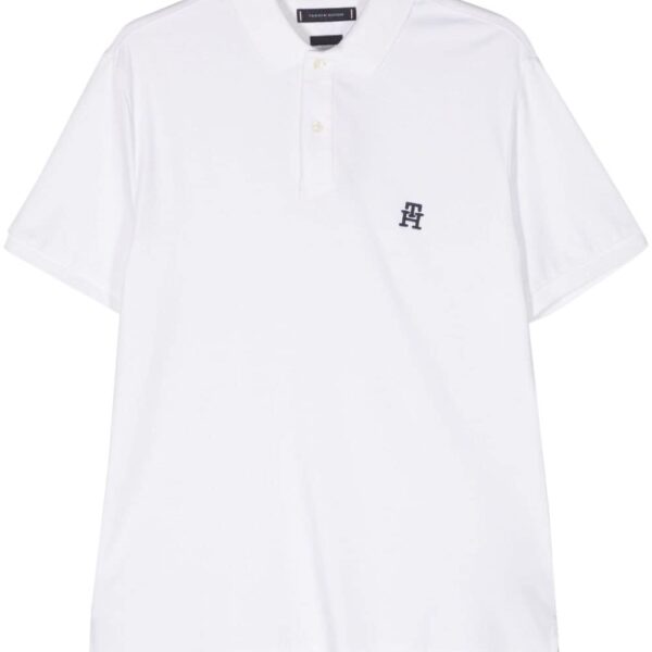 Tommy Hilfiger logo-embroidered polo shirt