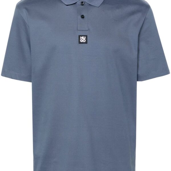 HUGO  Deabono cotton polo shirt