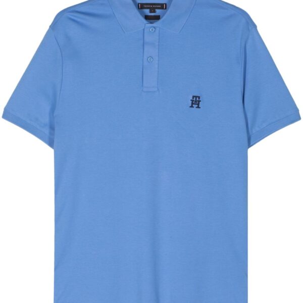 Tommy Hilfiger logo-embroidered polo shirt