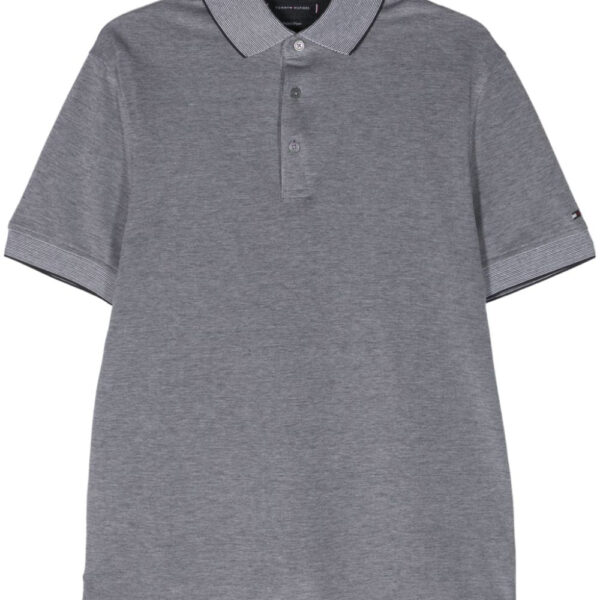 Tommy Hilfiger mélange-effect polo shirt