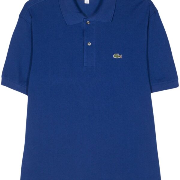 Lacoste logo-patch polo shirt