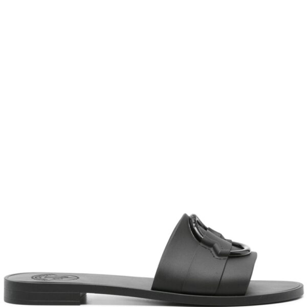 Moncler Mon logo-engraved slides