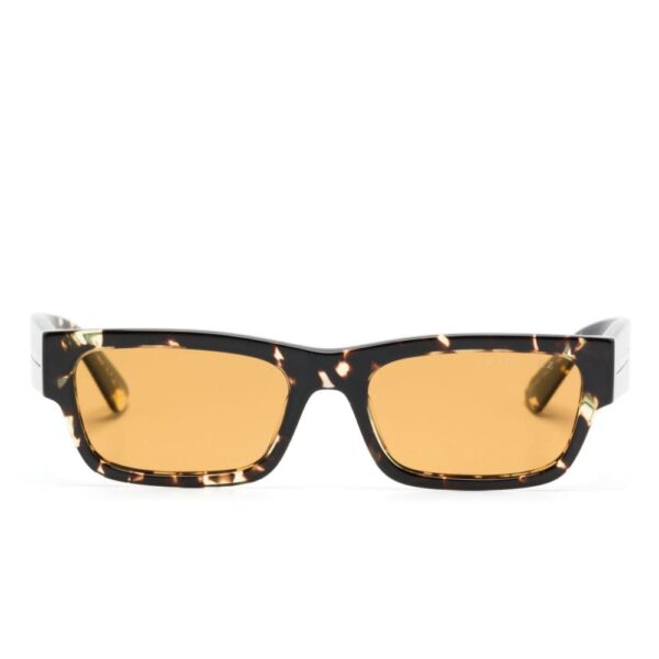 Prada Eyewear tortoiseshell rectangle-frame sunglasses