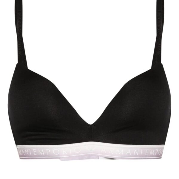 Emporio Armani  logo-print bra