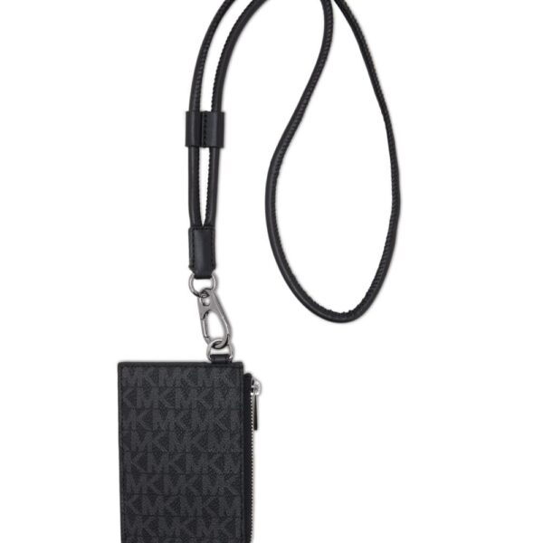 Michael Kors monogram-print canvas wallet