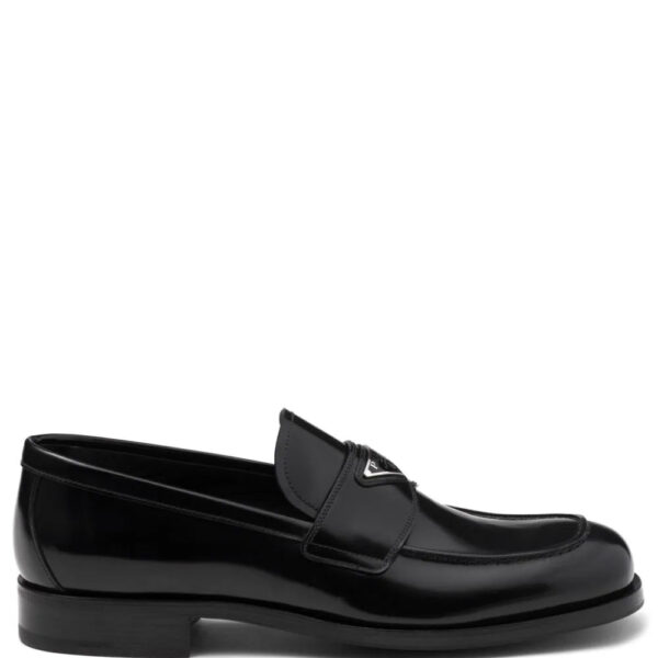 Prada  logo plaque loafers