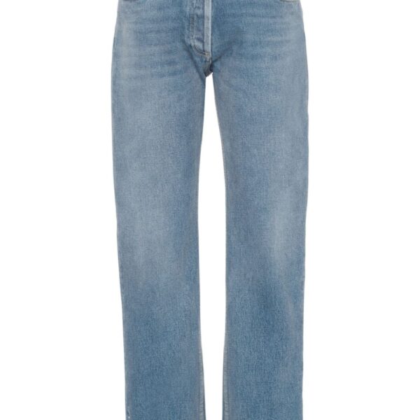 Prada  low-rise organic-denim jeans