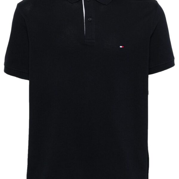 Tommy Hilfiger logo-embroidered polo shirt