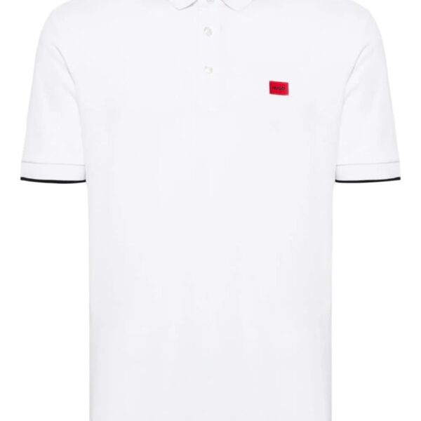 HUGO  Deresino cotton polo shirt