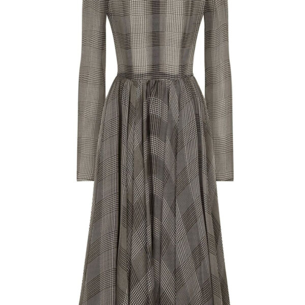 Dolce & Gabbana  check-pattern dress