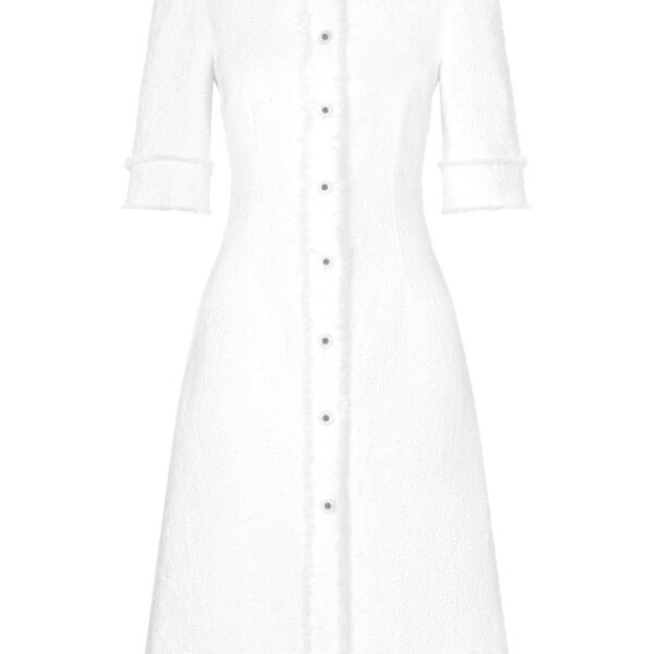 Dolce & Gabbana tweed midi shirtdress