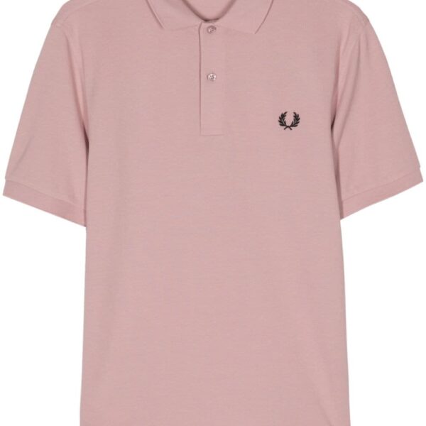 Fred Perry logo-embroidered cotton polo shirt