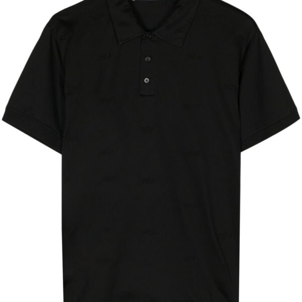 Karl Lagerfeld K/Signature cotton polo shirt