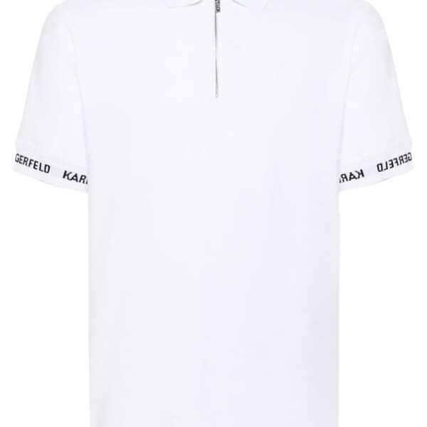 Karl Lagerfeld Ikonik Karl-motif polo shirt