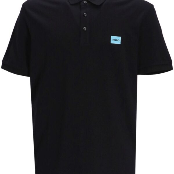 HUGO Dereso logo-print polo shirt