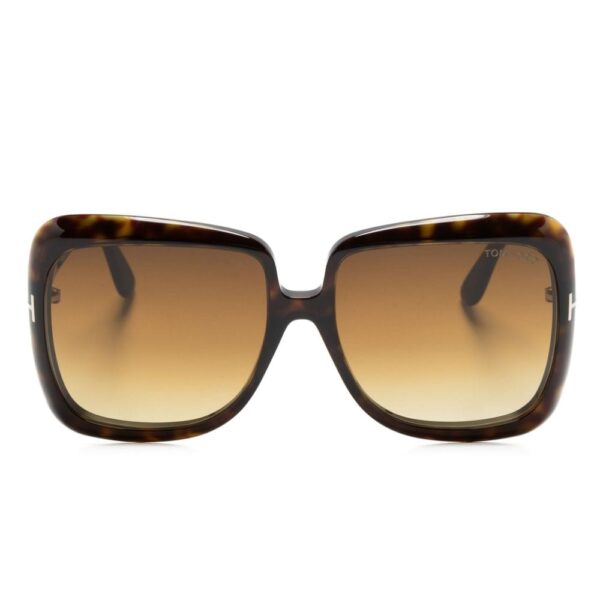 TOM FORD Eyewear Lorelai oversize-frame sunglasses