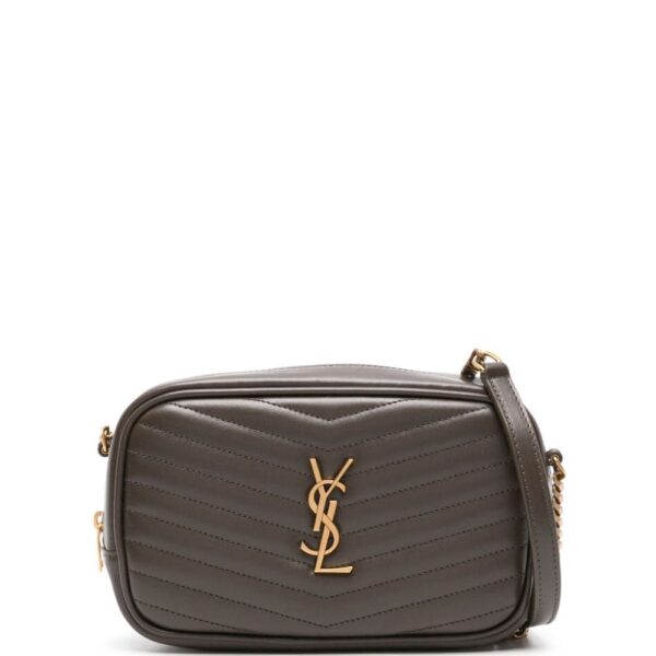 Saint Laurent Lou chevron-quilted shoulder bag