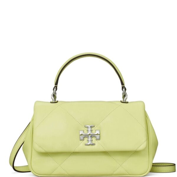 Tory Burch Kira diamond-quilt leather tote bag