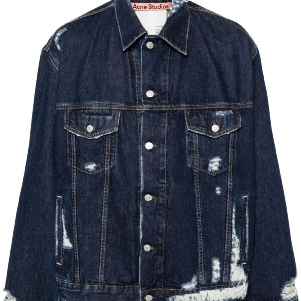 Acne Studios distressed denim jacket