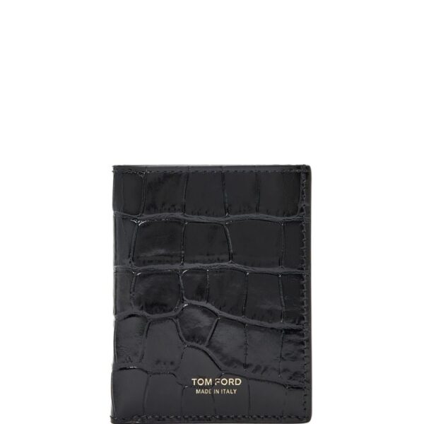 TOM FORD bi-fold leather cardholder