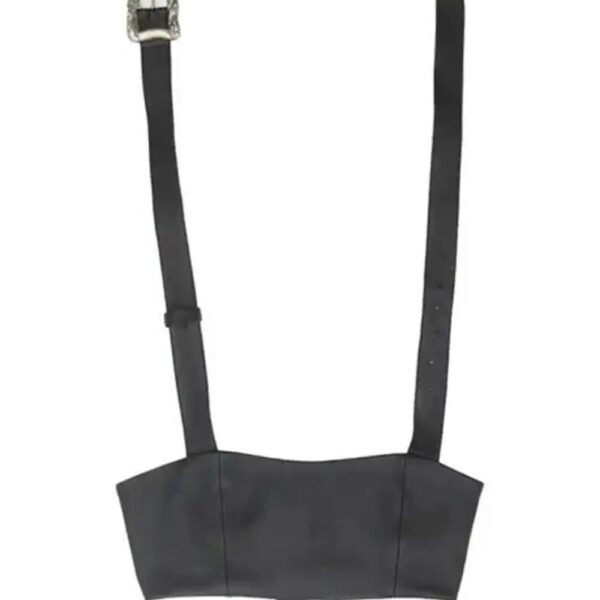 Enfants Riches Déprimés  leather bra