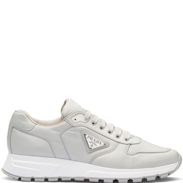 Prada logo-plaque low-top sneakers