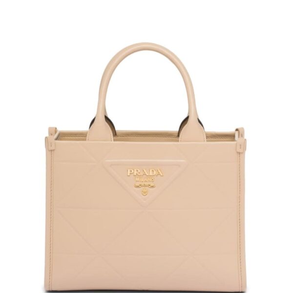 Prada mini Symbole leather tote bag
