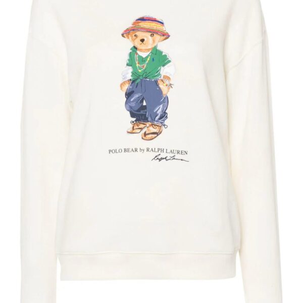 Polo Ralph Lauren  Polo Bear-print cotton sweatshirt